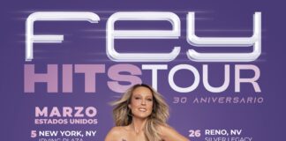 FEY ANUNCIA NUEVAS FECHAS DE SU “HITS TOUR – 30