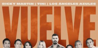 “VUELVE” se renueva en una colaboración entre Ricky Martin, Tini y Los Ángeles Azules